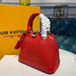 LV Alma BB Epi Coquelicot Red For Women, Women’s Handbags, Shoulder And Crossbody Bags 9.2in/23.5cm LV M41160