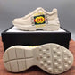 BL-GCI  Ivory Leather Rhyton Square Logo Sneaker 048