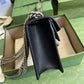 gg Dionysus Small gg Shoulder Bag Black And Ivory gg Denim Jacquard For Women 10in/25cm 499623 UN3BN 1274
