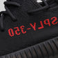 BL - Yzy 350 Black And Red Sneaker