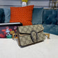 gg Dionysus Super Mini Bag Emerald gg Supreme Canvas Made Using An Earth-Conscious Process With Taupe Detail For Women 6.5in/16.5cm gg ‎476432 KHNRN 8642