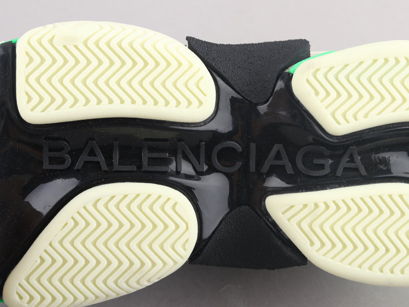 BL - Bla Triple S Black Green Sneaker