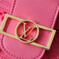 LV Mini Dauphine Monogram Fluo Pink For Women,  Shoulder And Crossbody Bags 7.9in/20cm LV M20747