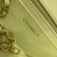 ChanelMini Yellow Tweed Flap Bag For Women 20cm/7.5in