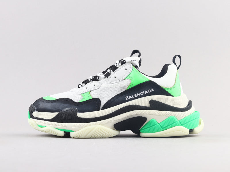 BL - Bla Triple S Black Green Sneaker