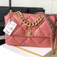 CHL 19 Handbag 26cm PiNike For Women AS1160