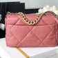 CHL 19 Handbag 26cm PiNike For Women AS1160