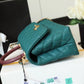 ChanelMedium Flap Bag With Top Handle Teal For Women, Women’s Handbags, Shoulder And Crossbody Bags 9in/23cm A92990