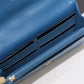 CHL 19 WOC Flap Bag 20cm Goatskin Leather Spring/Summer Act 1 Collection, Blue