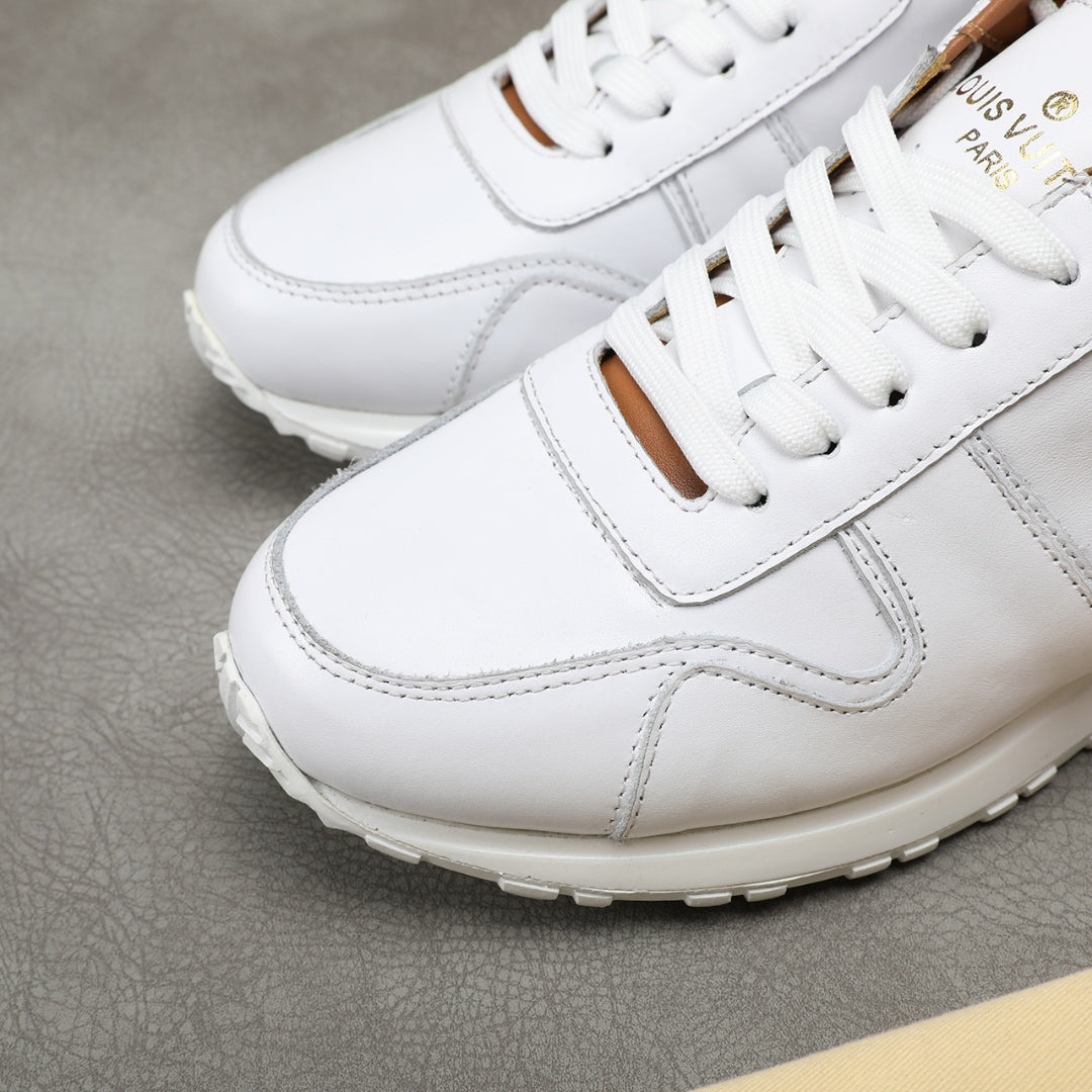 BL - LUV Run Away Low Top White Sneaker