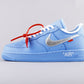 BL - AF1 North Carolina Blue