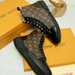 BL - LUV HIgh Top Brown Sneaker