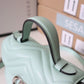 gg Marmont Mini Top Handle Bag Mint Green For Women 8.3in/21cm gg