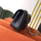 ChanelSmall Classic Handbag Rose Gold Toned Hardware Black For Women, Women&#8217;s Bags, Shoulder and Crossbody Bags 7.8in/20cm A01113