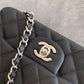 ChanelSmall Classic Handbag Rose Gold Toned Hardware Black For Women, Women&#8217;s Bags, Shoulder and Crossbody Bags 7.8in/20cm A01113