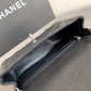 ChanelSmall Classic Handbag Rose Gold Toned Hardware Black For Women, Women&#8217;s Bags, Shoulder and Crossbody Bags 7.8in/20cm A01113