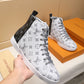 BL - LUV Stellar Trainer Boot White Black Sneaker