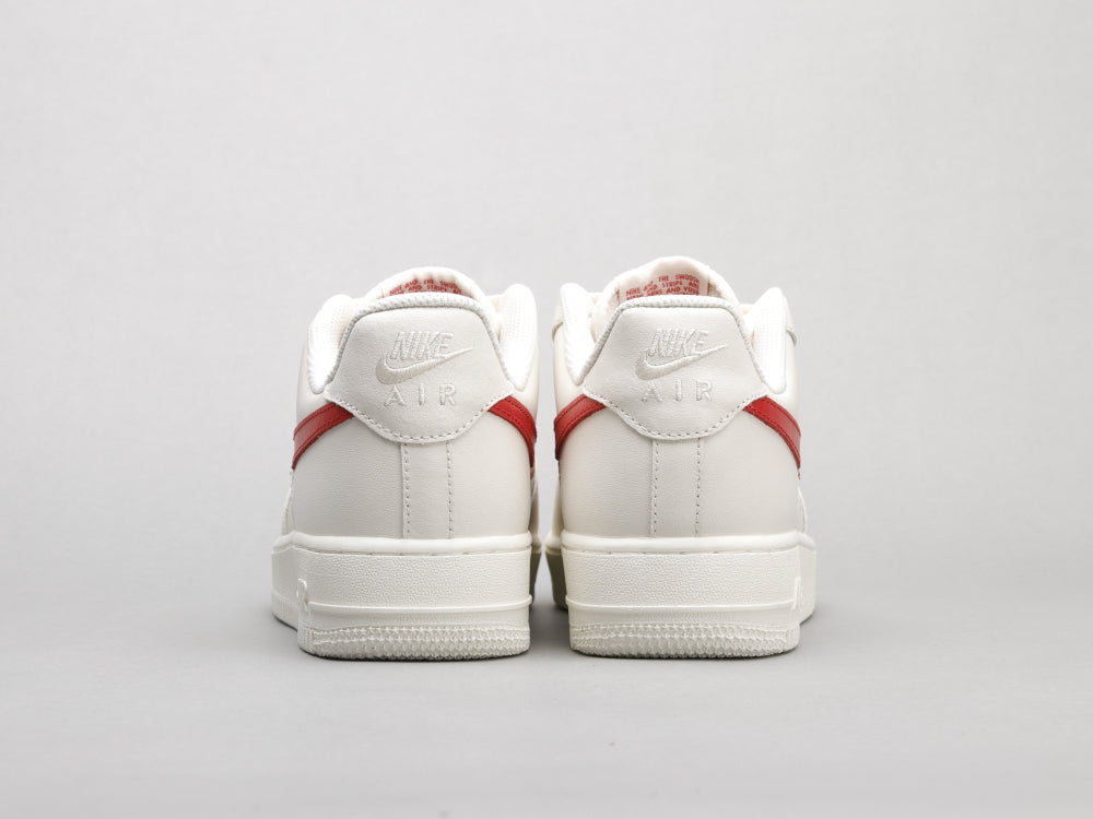 BL - AF1 retro white red low top