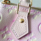 LV Nano Speedy Monogram Empreinte Pink For Women,  Shoulder And Crossbody Bags 16cm/6.3in LV M81508