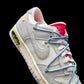 BL - OW x Dunk (NO.38) light blue shoelace pink buckle