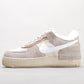 BL - AF1 Shadow gray and white deconstructed plus velvet