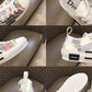 BL - DIR B23 Flowers Print LOW-TOP SNEAKER