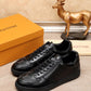 BL - LUV BLnogram Denim Black and White Sneaker