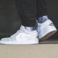 BL - AJ1 low grey and white caBLuflage