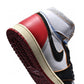 BL - Union x AJ1 High white and red stitching