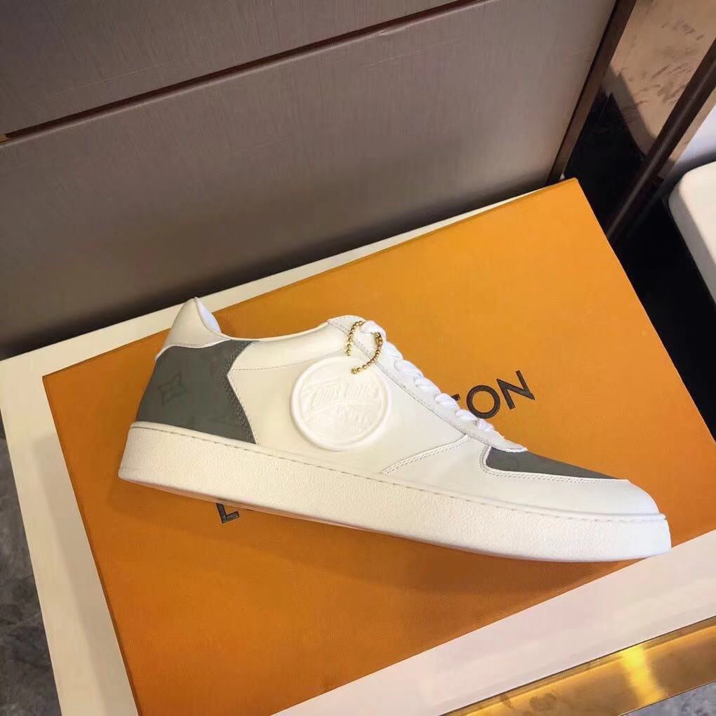 BL - LUV Rivoli Low Gray White Sneaker