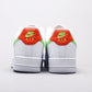 BL - AF1 White powder green low top