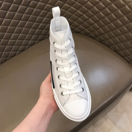 BL - DIR B23 White HIGH-TOP SNEAKER