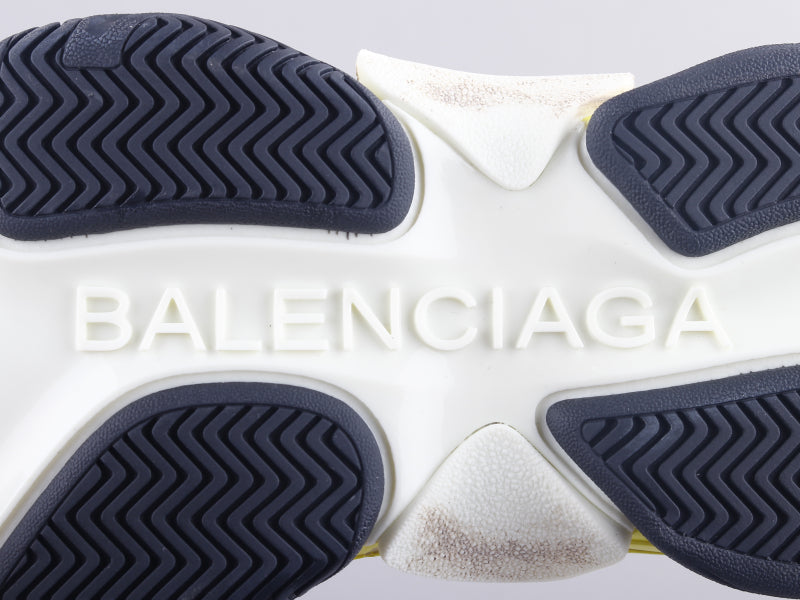 BL - Bla Triple S Black And Yellow Sneaker