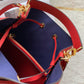 LV NeoNoe MM Bucket Bag Monogram Empreinte Red For Women, Women’s Bags, Shoulder Bags 10.2in/26cm LV