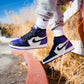 BL - AJ1 Purple Toe