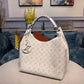 LV Carmel Hobo Bag Ivory For Women,  Shoulder Bags 13.8in/40cm LV