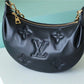 LV Over The Moon Bag Handbags For Women In Black 10.8in/28cm LV M59799