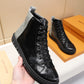 BL - LUV Stellar Trainer Boot Black Gray Sneaker