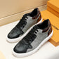 BL - LUV BLnogram Denim Brown And Gray Sneaker