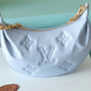LV Over The Moon Bag Handbags For Women In Bleu Glacier Blue 10.8in/28cm LV M59825