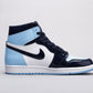 BL - AJ1 North Carolina Patent Leather