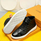 BL - LUV HIgh Top Metal Black Sneaker