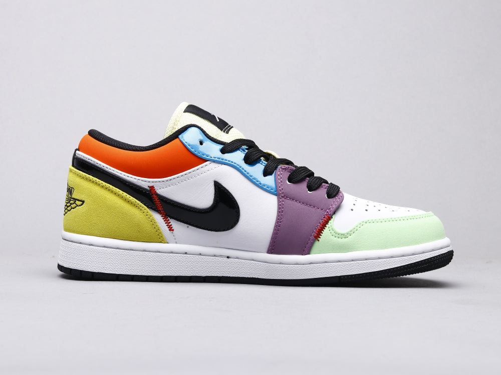 BL - AJ1 rainbow stitching
