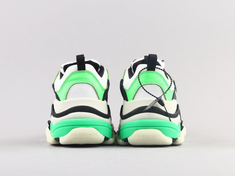 BL - Bla Triple S Black Green Sneaker