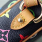 LV Rift Bag Monogram Multicolore Canvas Black For Women, Women’s Handbags, Shoulder And crossbody Bags 5.7in/13.5cm LV