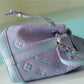 LV Nano Noe Monogram Empreinte Light Blue For Women,  Shoulder And Crossbody Bags 6.3in/16cm LV M81463
