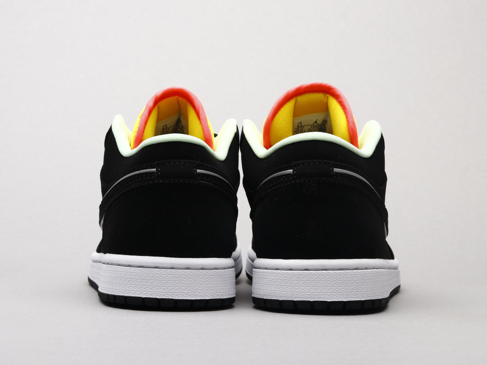 BL - AJ1 Black, blue and yellow stitching