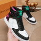 BL - LUV High Top White Black Sneaker