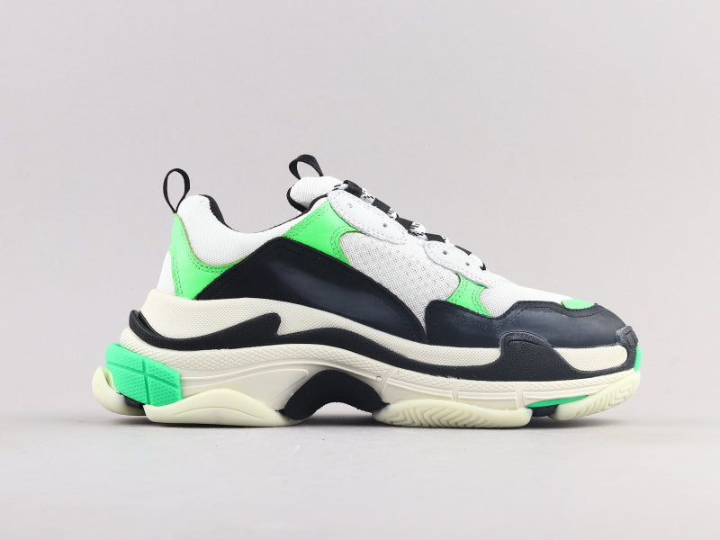 BL - Bla Triple S Black Green Sneaker