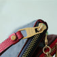 LV Double Zip Pochette Monogram Empreinte Black/Red For Women,  Shoulder and Crossbody Bags 7.9in/20cm LV